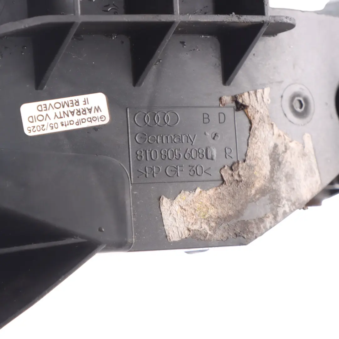 Headlight Bracket Front Right O/S Mounting Support to Audi A5 8T with Part number 8T0805608B Audi A5 8T Headlight Bracket Front Right O/S Mounting Support - SKU 8T0805608B-1 - Part number 8T0805608B