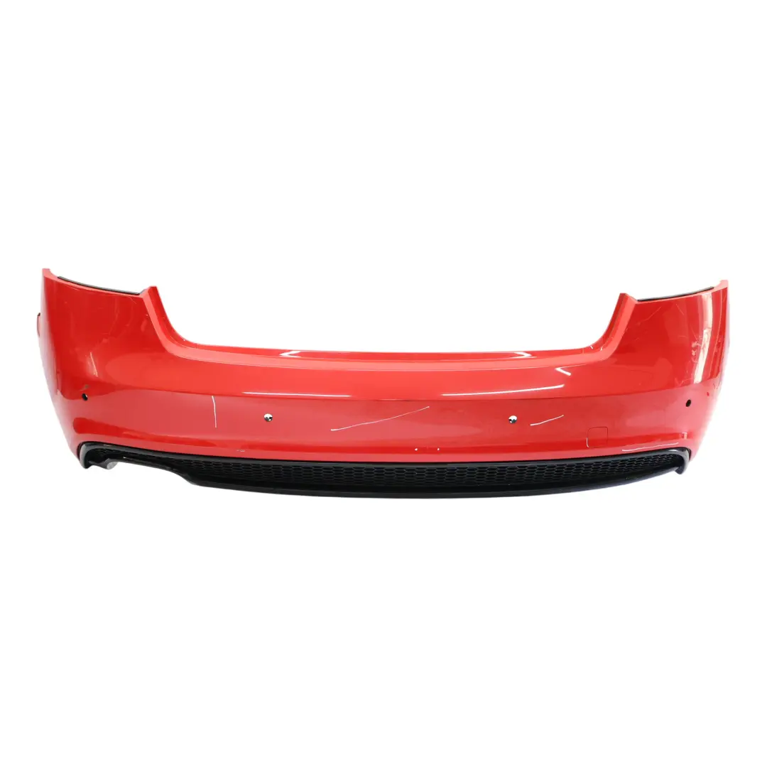 Bumper Trim Panel Covering Misano Red Pearl - Z3M to Audi A5 8T Rear with Part number 8T0807067D Audi A5 8T Rear Bumper Trim Panel Covering Misano Red Pearl - Z3M - SKU 8T0807067D-MRE - Part number 8T0807067D
