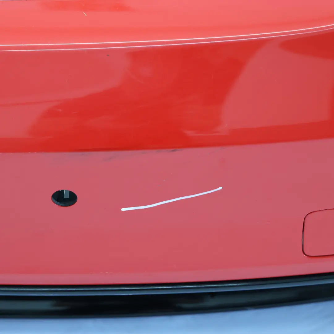 Bumper Trim Panel Covering Misano Red Pearl - Z3M to Audi A5 8T Rear with Part number 8T0807067D Audi A5 8T Rear Bumper Trim Panel Covering Misano Red Pearl - Z3M - SKU 8T0807067D-MRE - Part number 8T0807067D