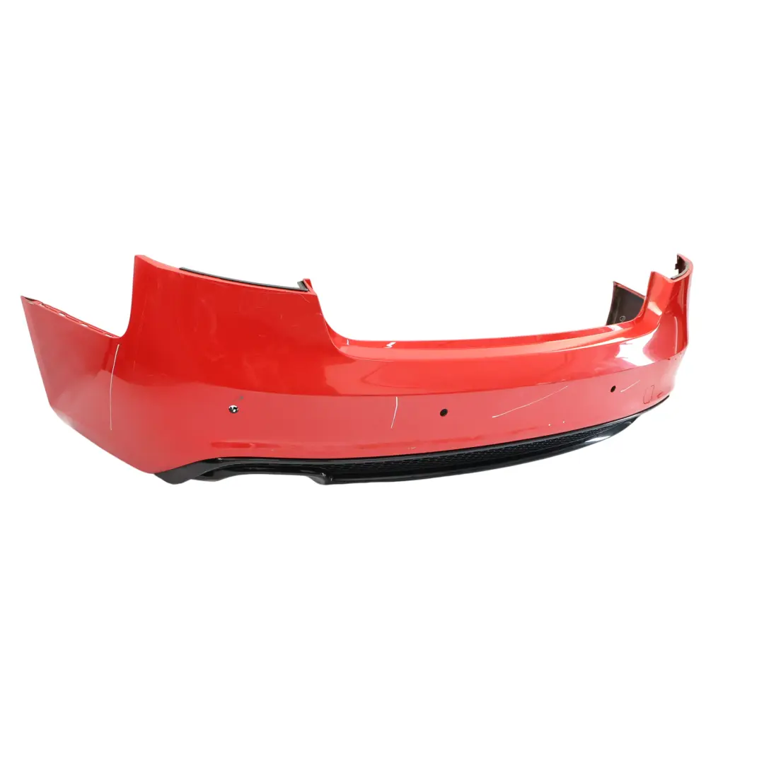 Bumper Trim Panel Covering Misano Red Pearl - Z3M to Audi A5 8T Rear with Part number 8T0807067D Audi A5 8T Rear Bumper Trim Panel Covering Misano Red Pearl - Z3M - SKU 8T0807067D-MRE - Part number 8T0807067D