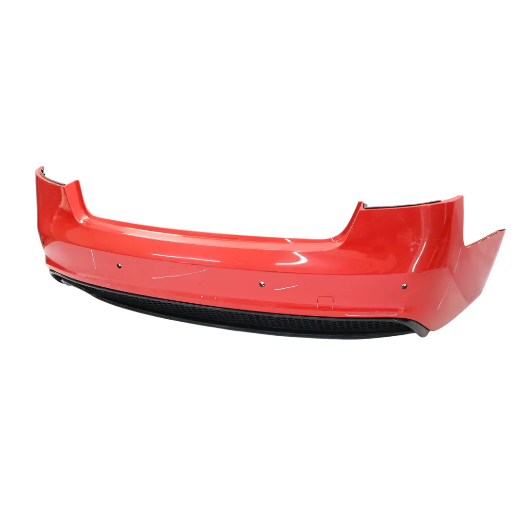 Bumper Trim Panel Covering Misano Red Pearl - Z3M to Audi A5 8T Rear with Part number 8T0807067D Audi A5 8T Rear Bumper Trim Panel Covering Misano Red Pearl - Z3M - SKU 8T0807067D-MRE - Part number 8T0807067D