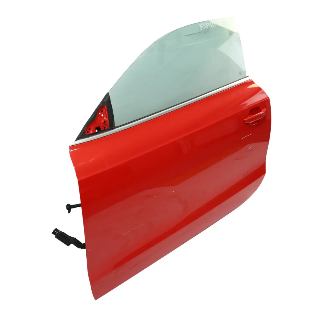 Tür Vorne Links Misano Red Pearl - Z3M für Audi A5 8T Coupe mit Teilenummer 8T0831051C Audi A5 8T Coupe Tür Vorne Links Misano Red Pearl - Z3M - SKU 8T0831051C-MRE - Teilenummer 8T0831051C