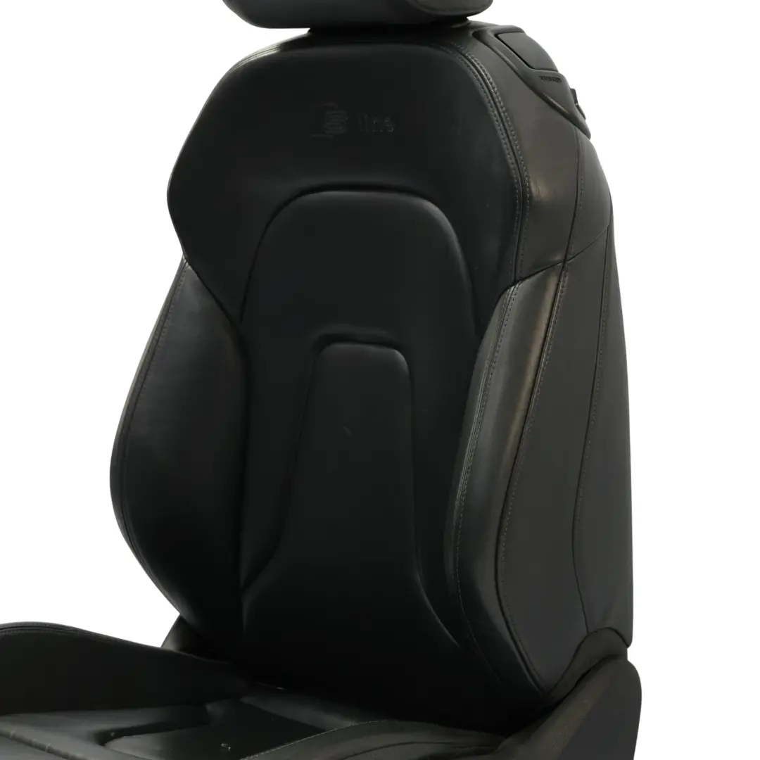 Audi A5 8T Coupe Front Seat Sport Electric Left N/S Leather Soul Black - SKU 8T0881805BJ-3 - Part number 8T0881805BJ