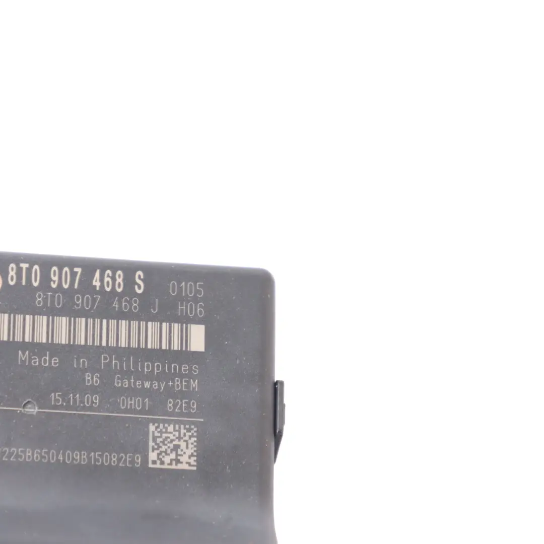 Central Gateway Module ECU Control Unit Temic Audi A4 S4 B8 - SKU 8T0907468S - Part number 8T0907468S