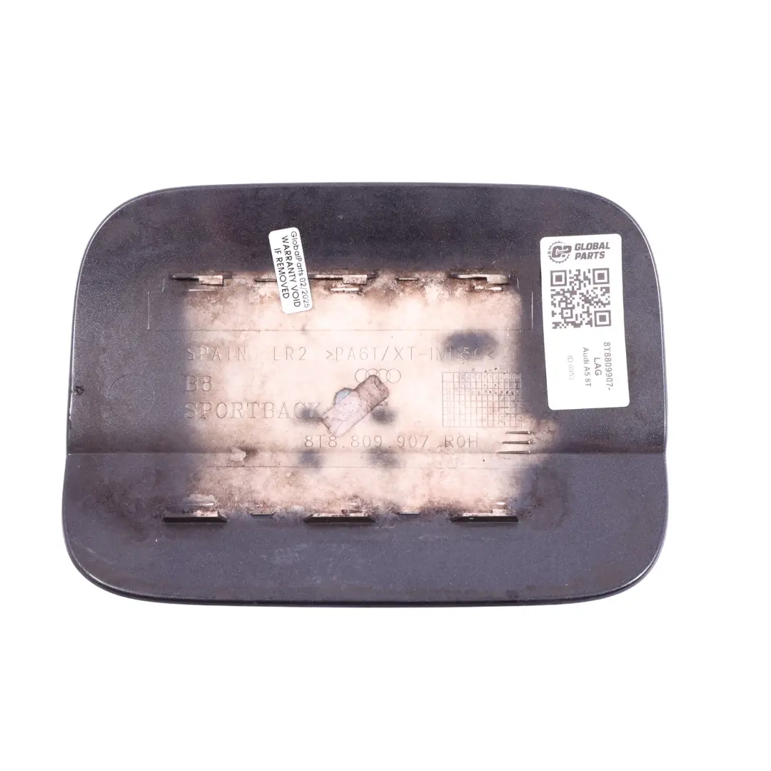 Filler Flap Tank Cap Lava Grey Pearl Effect - Z7L to Audi A5 8T Fuel with Part number 8T8809907 Audi A5 8T Fuel Filler Flap Tank Cap Lava Grey Pearl Effect - Z7L - SKU 8T8809907-LAG - Part number 8T8809907