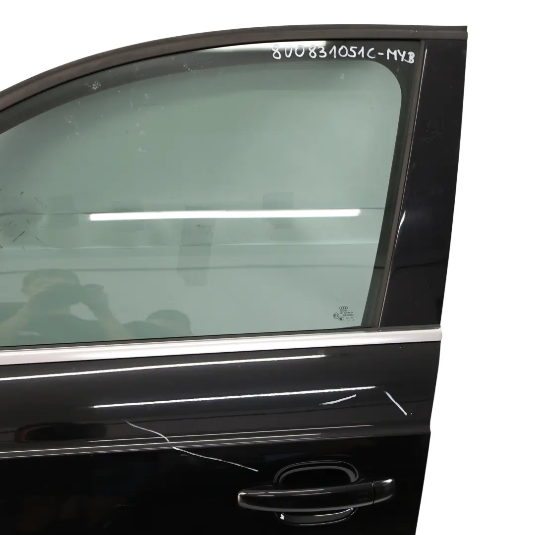 Audi Q3 8U Door Front Left N/S Covering Panel Mythical Black Metallic - Y9T - SKU 8U0831051C-MYB - Part number 8U0831051C