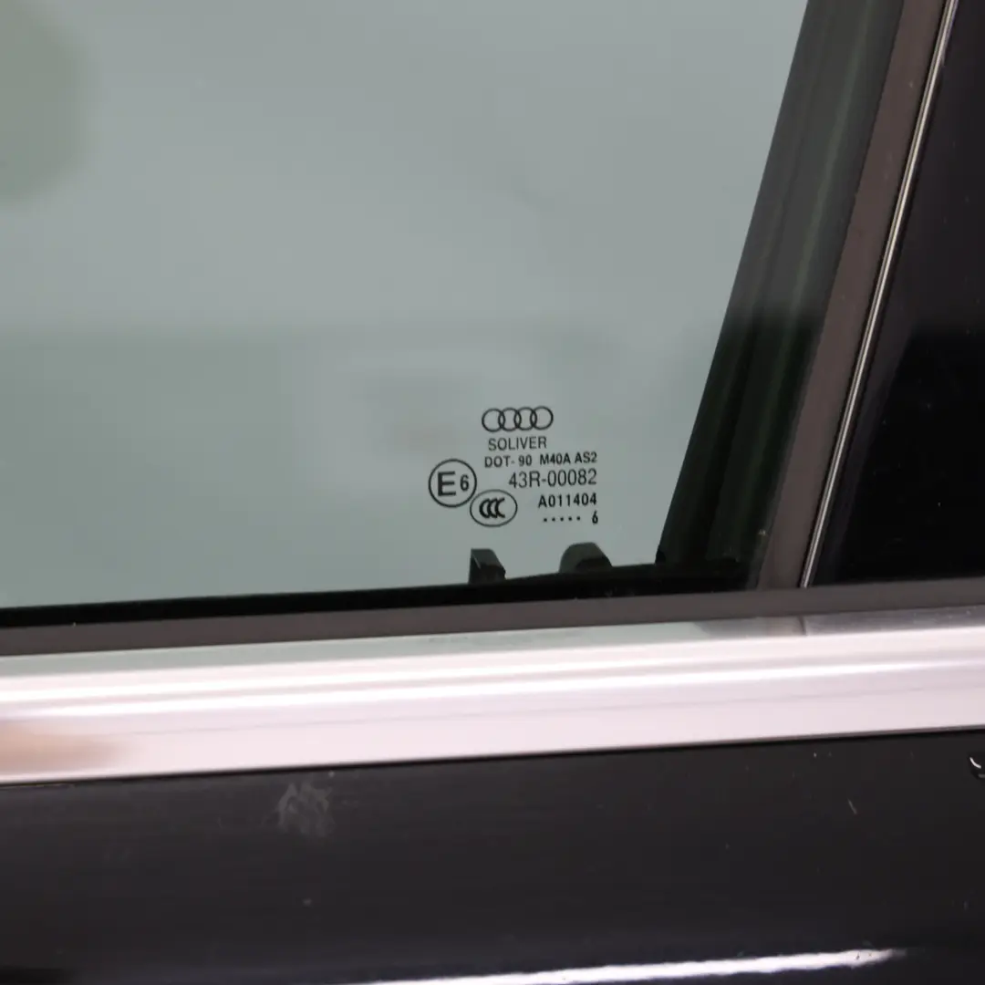 Door Front Left N/S Covering Panel Mythical Black Metallic - Y9T to Audi Q3 8U with Part number 8U0831051C Audi Q3 8U Door Front Left N/S Covering Panel Mythical Black Metallic - Y9T - SKU 8U0831051C-MYB - Part number 8U0831051C