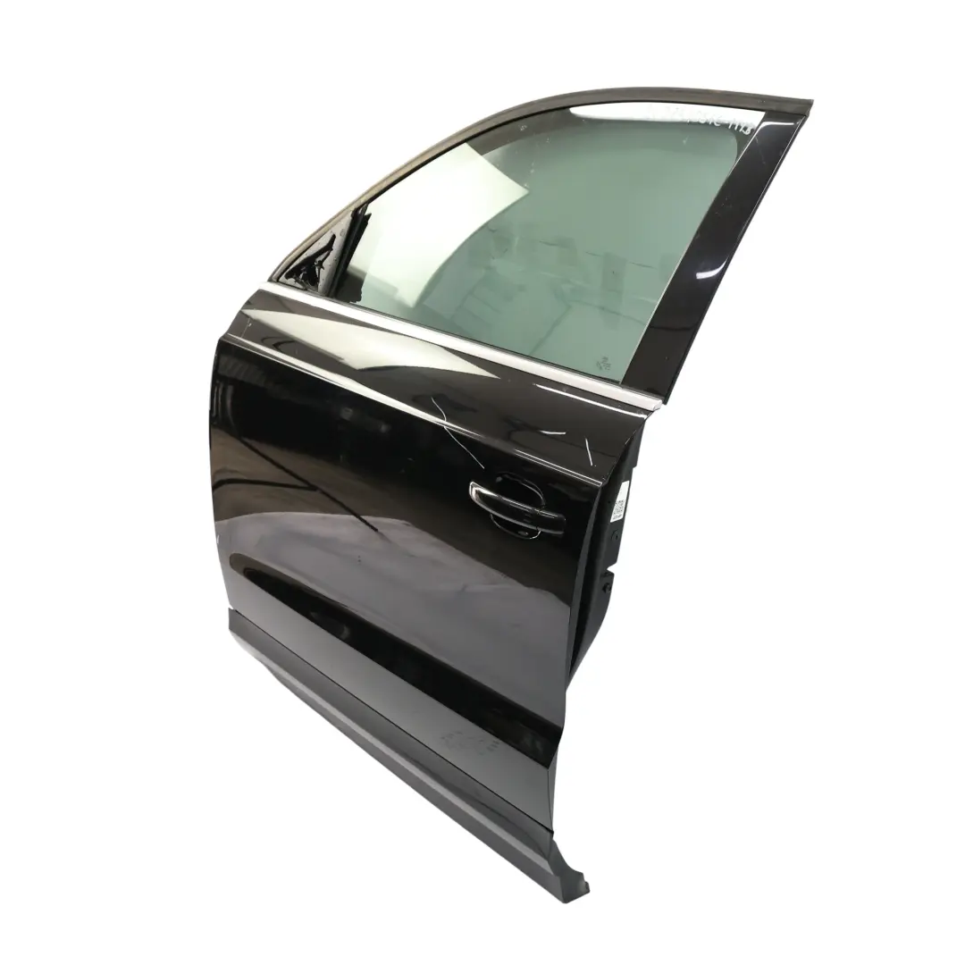 Door Front Left N/S Covering Panel Mythical Black Metallic - Y9T to Audi Q3 8U with Part number 8U0831051C Audi Q3 8U Door Front Left N/S Covering Panel Mythical Black Metallic - Y9T - SKU 8U0831051C-MYB - Part number 8U0831051C