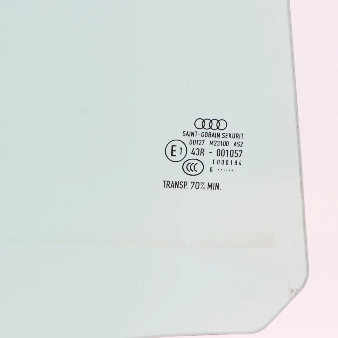Door Glass Window Glazing Rear Right Side O/S AS2 to Audi Q3 8U with Part number 8U0845206D Audi Q3 8U Door Glass Window Glazing Rear Right Side O/S AS2 - SKU 8U0845206D - Part number 8U0845206D