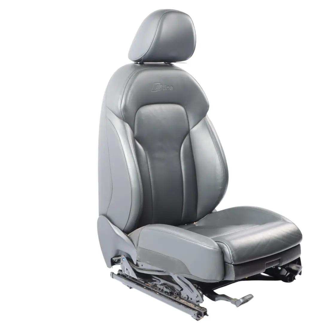 Front Sport Seat Heated Interior Left N/S Leather Soul Black to Audi Q3 8U S-Line with Part number 8U0881805P Audi Q3 8U S-Line Front Sport Seat Heated Interior Left N/S Leather Soul Black - SKU 8U0881805P - Part number 8U0881805P