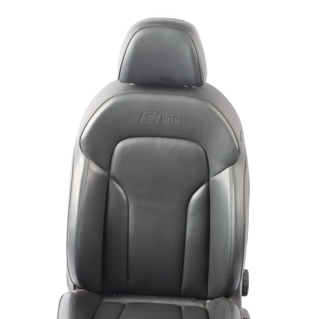 Front Sport Seat Heated Interior Left N/S Leather Soul Black to Audi Q3 8U S-Line with Part number 8U0881805P Audi Q3 8U S-Line Front Sport Seat Heated Interior Left N/S Leather Soul Black - SKU 8U0881805P - Part number 8U0881805P