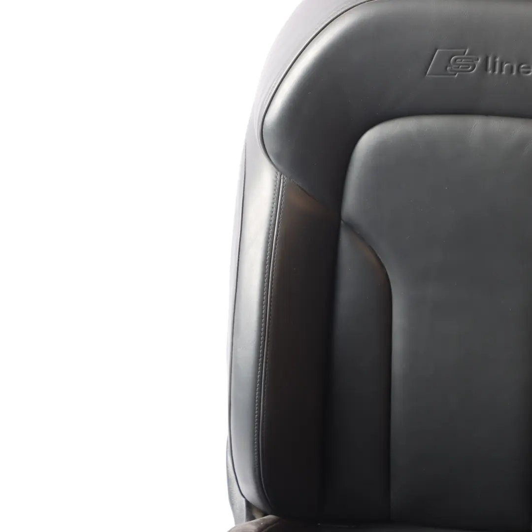 Front Sport Seat Heated Interior Left N/S Leather Soul Black to Audi Q3 8U S-Line with Part number 8U0881805P Audi Q3 8U S-Line Front Sport Seat Heated Interior Left N/S Leather Soul Black - SKU 8U0881805P - Part number 8U0881805P