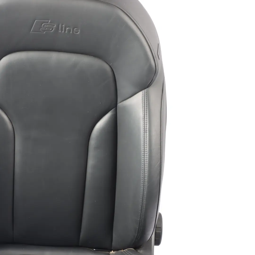 Front Sport Seat Heated Interior Left N/S Leather Soul Black to Audi Q3 8U S-Line with Part number 8U0881805P Audi Q3 8U S-Line Front Sport Seat Heated Interior Left N/S Leather Soul Black - SKU 8U0881805P - Part number 8U0881805P