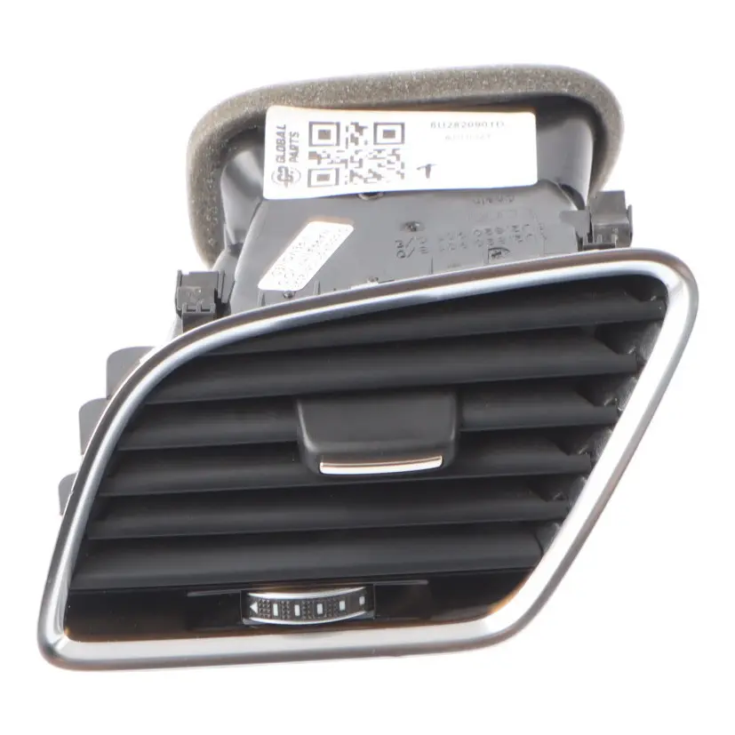 Audi Q3 8U Bocchetta Aria Fresca Sinistra Cruscotto Griglia Pannello Trim Nero