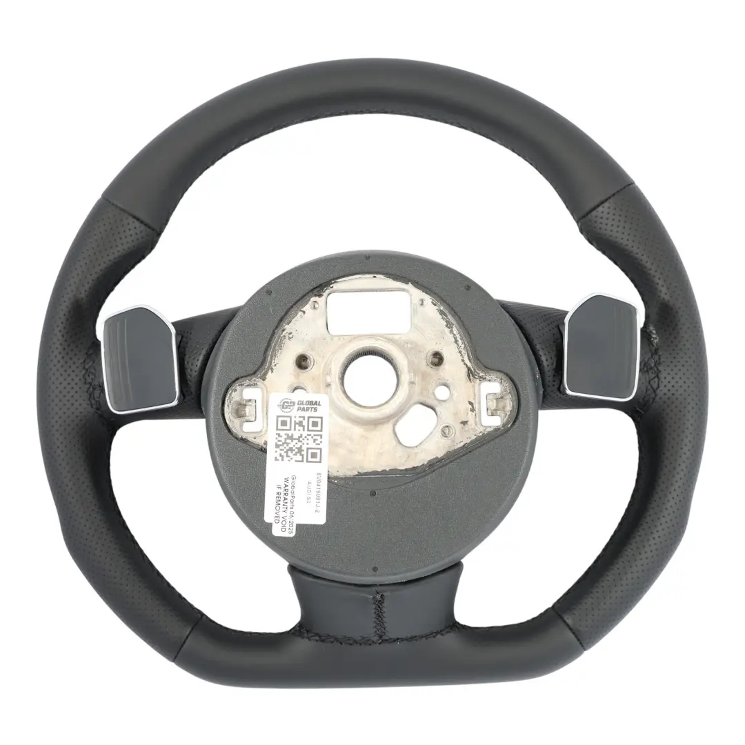 Volant Cuir Noir Neuf Palettes Changement Vitesse Fond Plat pour Audi S3 8V à propos du numéro de pièce 8V0419091J Audi S3 8V Volant Cuir Noir Neuf Palettes Changement Vitesse Fond Plat - SKU 8V0419091J-2 - Numéro de pièce 8V0419091J