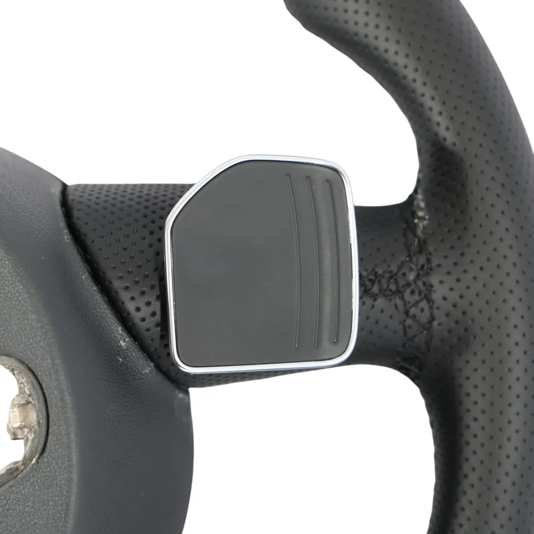 Audi S3 8V NEU Schwarzes Leder Lenkrad Flachem Boden Schaltwippe - SKU 8V0419091J-2 - Teilenummer 8V0419091J