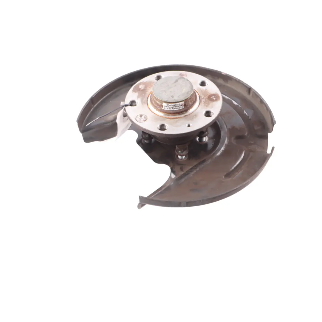 Hub Knuckle Spindle Plate Left N/S to Audi Q2 GA Rear Wheel with Part number 8V0598611A Audi Q2 GA Rear Wheel Hub Knuckle Spindle Plate Left N/S - SKU 8V0598611A-1 - Part number 8V0598611A