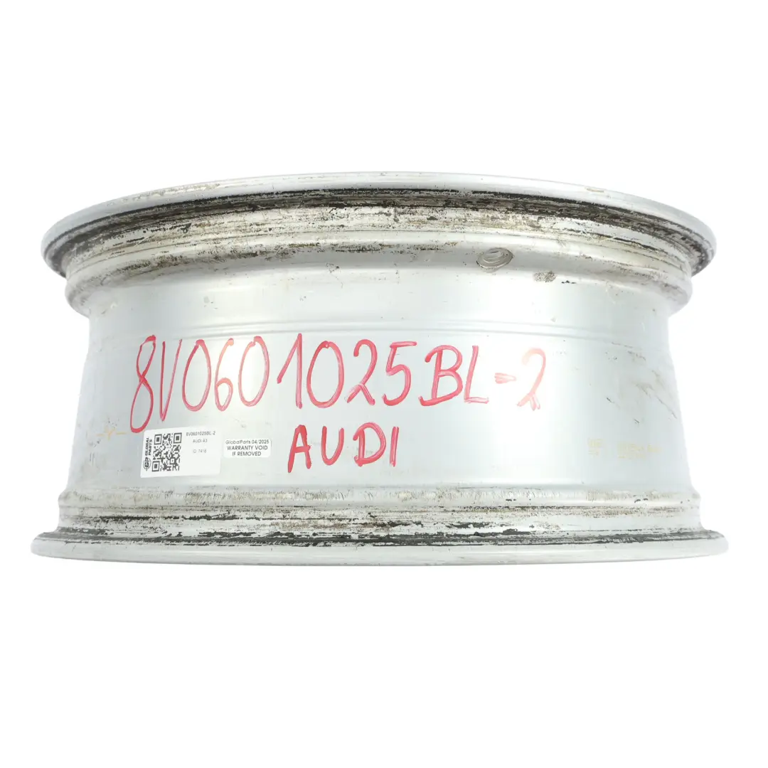 Audi A3 8V Argento Cerchio In Lega 18" 7.5J ET:51 - SKU 8V0601025BL-2 - Numero di parte 8V0601025BL