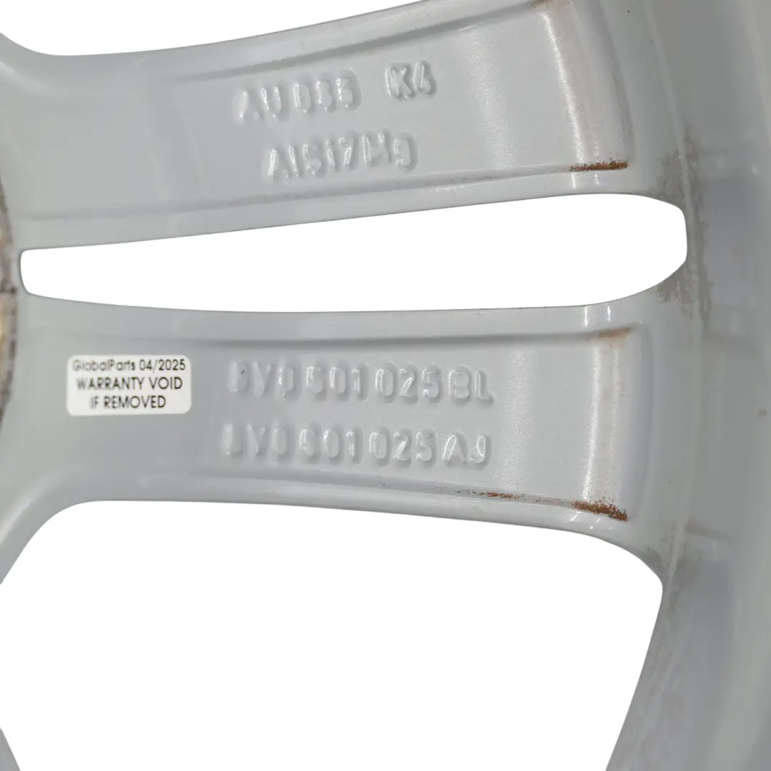 Audi A3 8V Argento Cerchio In Lega 18" 7.5J ET:51 - SKU 8V0601025BL-2 - Numero di parte 8V0601025BL
