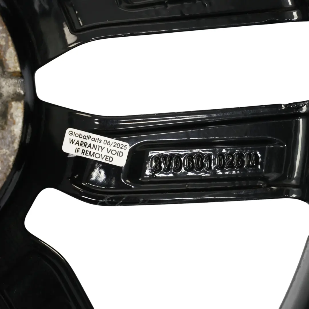 Alloy Rim 18" ET:51 7,5J to Audi A3 8V Black Wheel with Part number 8V0601025M Audi A3 8V Black Wheel Alloy Rim 18" ET:51 7,5J - SKU 8V0601025M-5 - Part number 8V0601025M