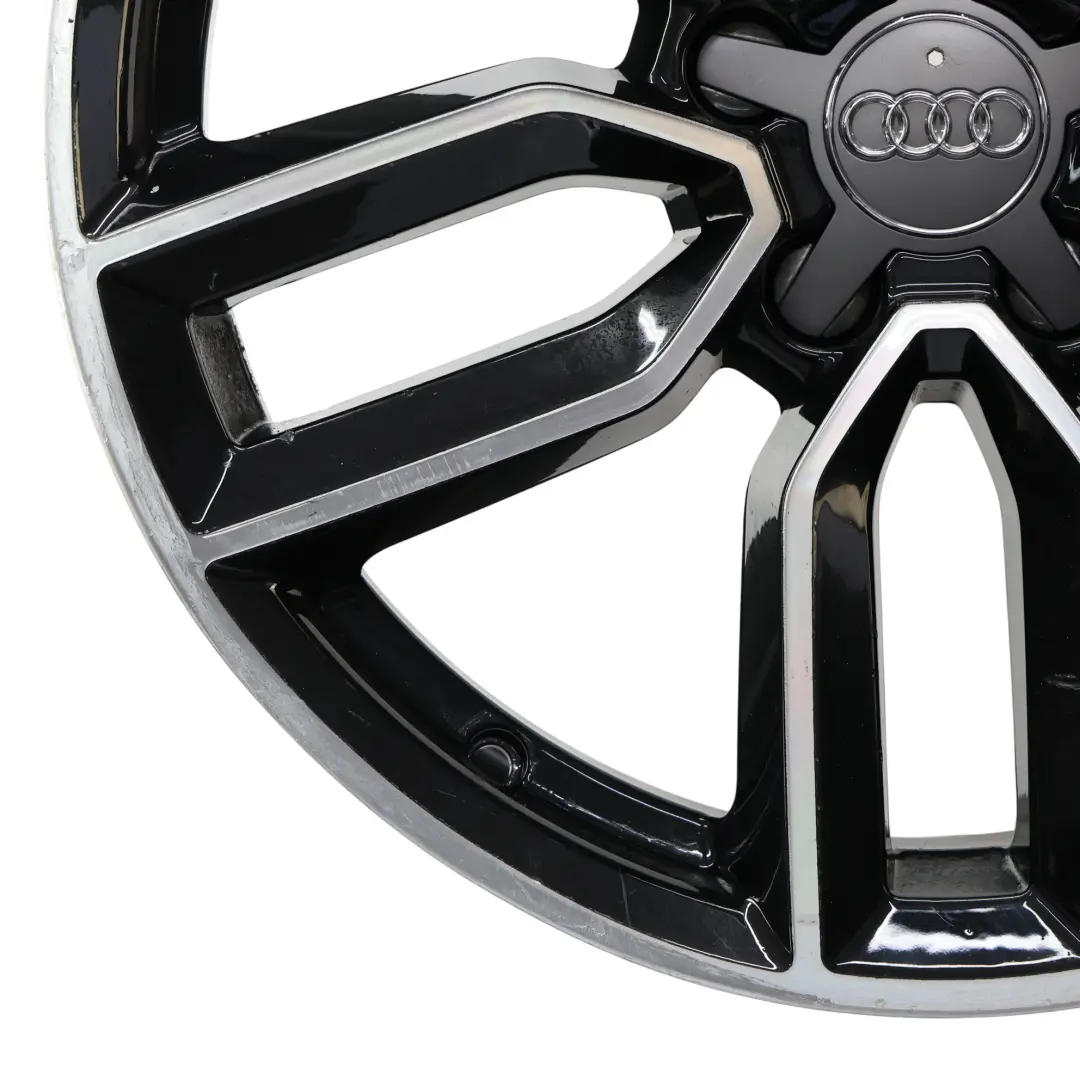 Alloy Rim 18" ET:51 7,5J to Audi A3 8V Black Wheel with Part number 8V0601025M Audi A3 8V Black Wheel Alloy Rim 18" ET:51 7,5J - SKU 8V0601025M-5 - Part number 8V0601025M