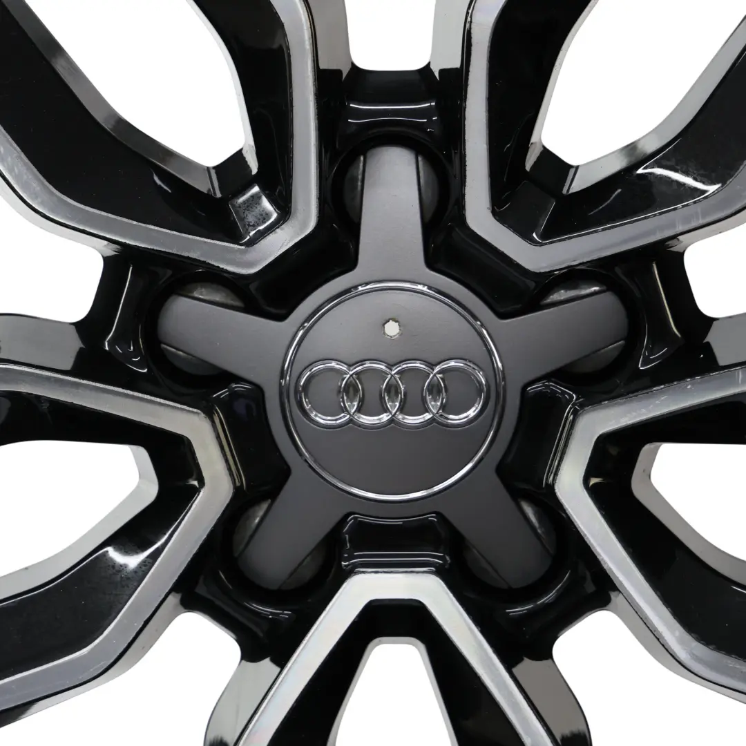 Alloy Rim 18" ET:51 7,5J to Audi A3 8V Black Wheel with Part number 8V0601025M Audi A3 8V Black Wheel Alloy Rim 18" ET:51 7,5J - SKU 8V0601025M-5 - Part number 8V0601025M