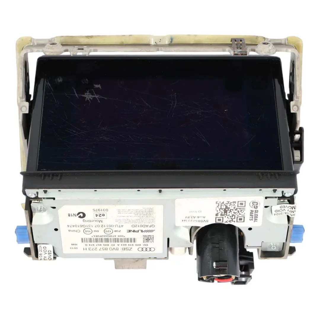 Pantalla Multimedia Radio Navegador Satélite Principal para Audi A3 8V con número de pieza 8V0857273H Audi A3 8V Pantalla Multimedia Radio Navegador Satélite Principal - SKU 8V0857273H - Número de pieza 8V0857273H
