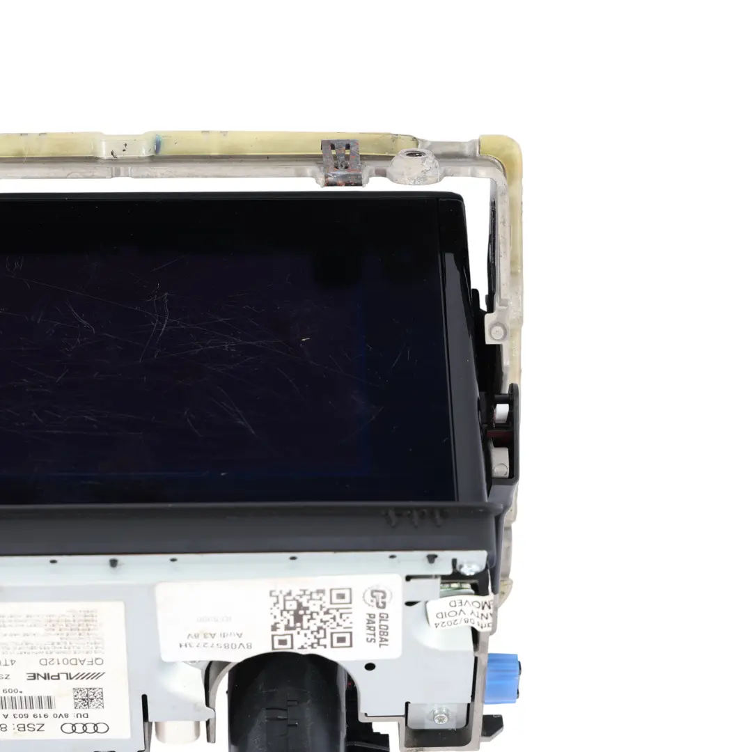 Multimedia Display Bildschirm Radio Sat Nav Hauptgerät für Audi A3 8V mit Teilenummer 8V0857273H Audi A3 8V Multimedia Display Bildschirm Radio Sat Nav Hauptgerät - SKU 8V0857273H - Teilenummer 8V0857273H