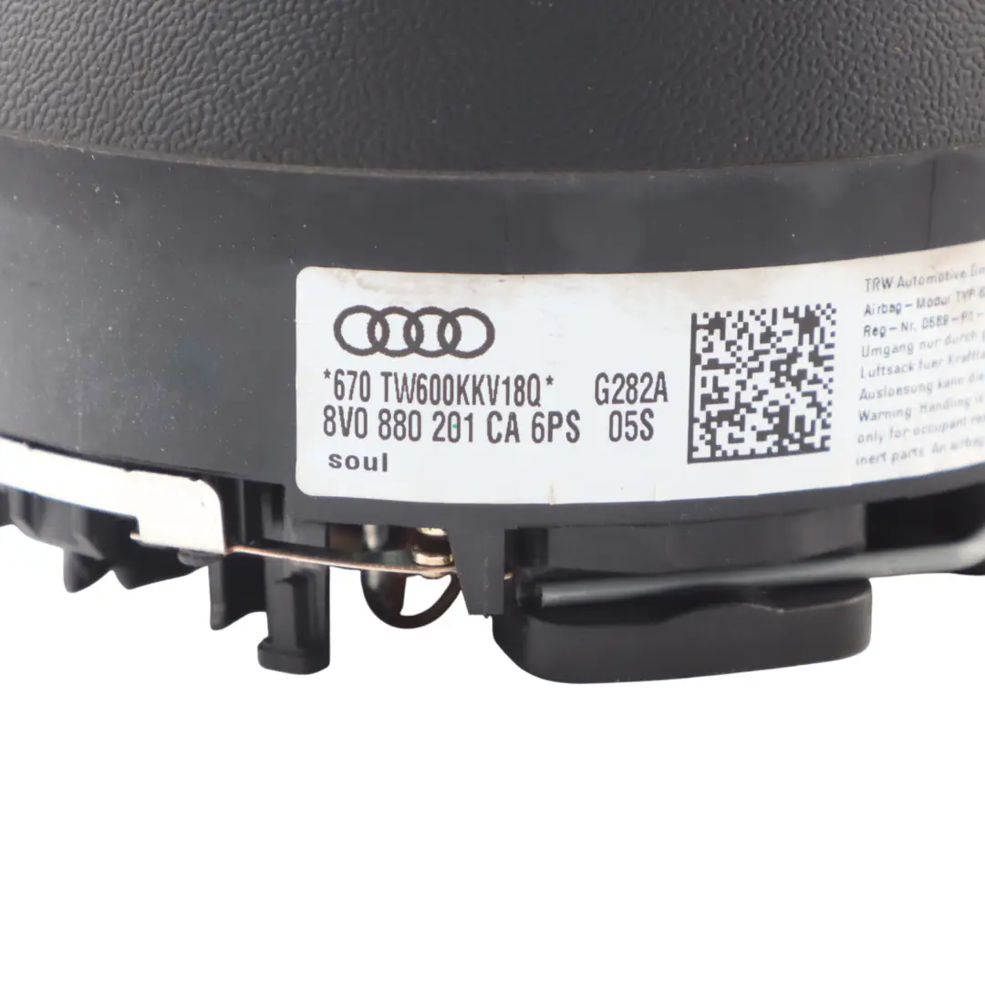 Steering Wheel Air Module Driver's Side to Audi A3 8V with Part number 8V0880201CA Audi A3 8V Steering Wheel Air Module Driver's Side - SKU 8V0880201CA - Part number 8V0880201CA