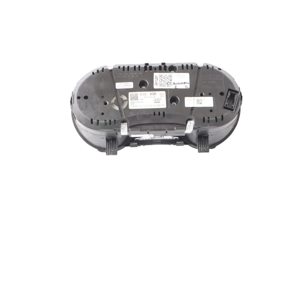 Audi A3 8V Petrol Instrument Cluster Speedometer Clocks Automatic - SKU RHD-8V0920972M - Part number 8V0920972M