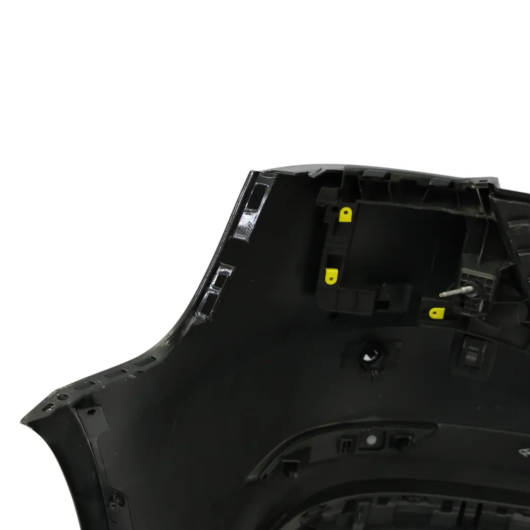 Audi A3 8V Rear Bumper Trim Panel Covering Brilliant Black Metallic - Y9B - SKU 8V4807067L-BBL - Part number 8V4807067L
