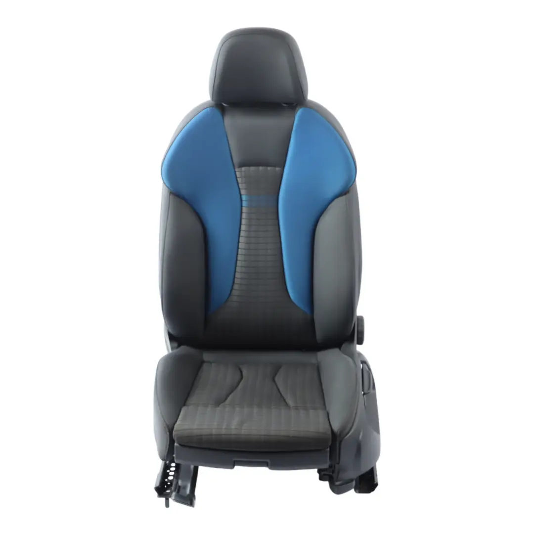 Sportback Front Left N/S Seat Fabric Soul Black Blue to Audi A3 8V with Part number 8V4881805AF Audi A3 8V Sportback Front Left N/S Seat Fabric Soul Black Blue - SKU 8V4881805AF - Part number 8V4881805AF