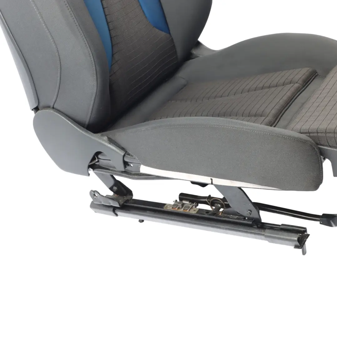 Sportback Front Left N/S Seat Fabric Soul Black Blue to Audi A3 8V with Part number 8V4881805AF Audi A3 8V Sportback Front Left N/S Seat Fabric Soul Black Blue - SKU 8V4881805AF - Part number 8V4881805AF