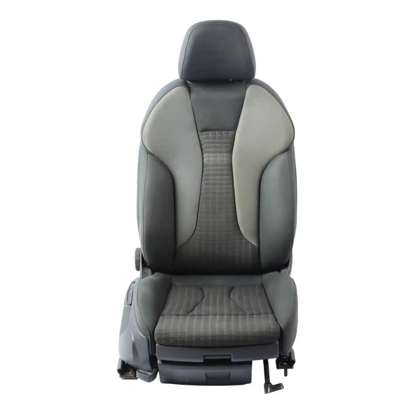 Audi A3 8V Sportback Front Sport Seat Right O/S Cloth Black Silver