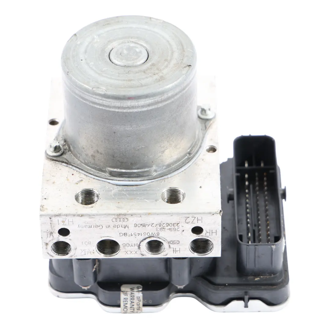 Audi A4 B9 Pompa Freno Modulo ABS Controllo Idraulico Unità Frenante - SKU 8W0907379BG - Numero di parte 8W0907379BG