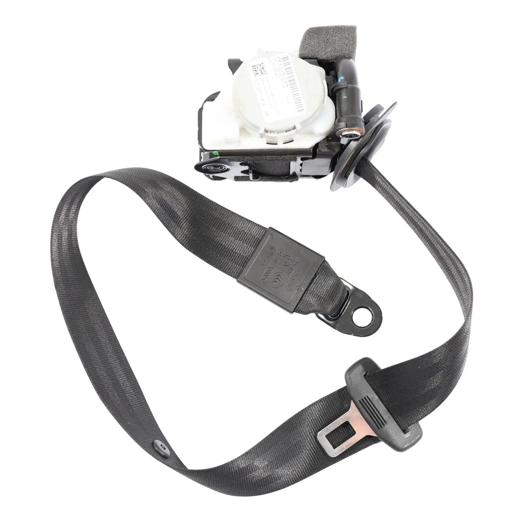 Audi A1 8X Front Upper Seatbelt Seat Belt Left N/S 8X3857705E