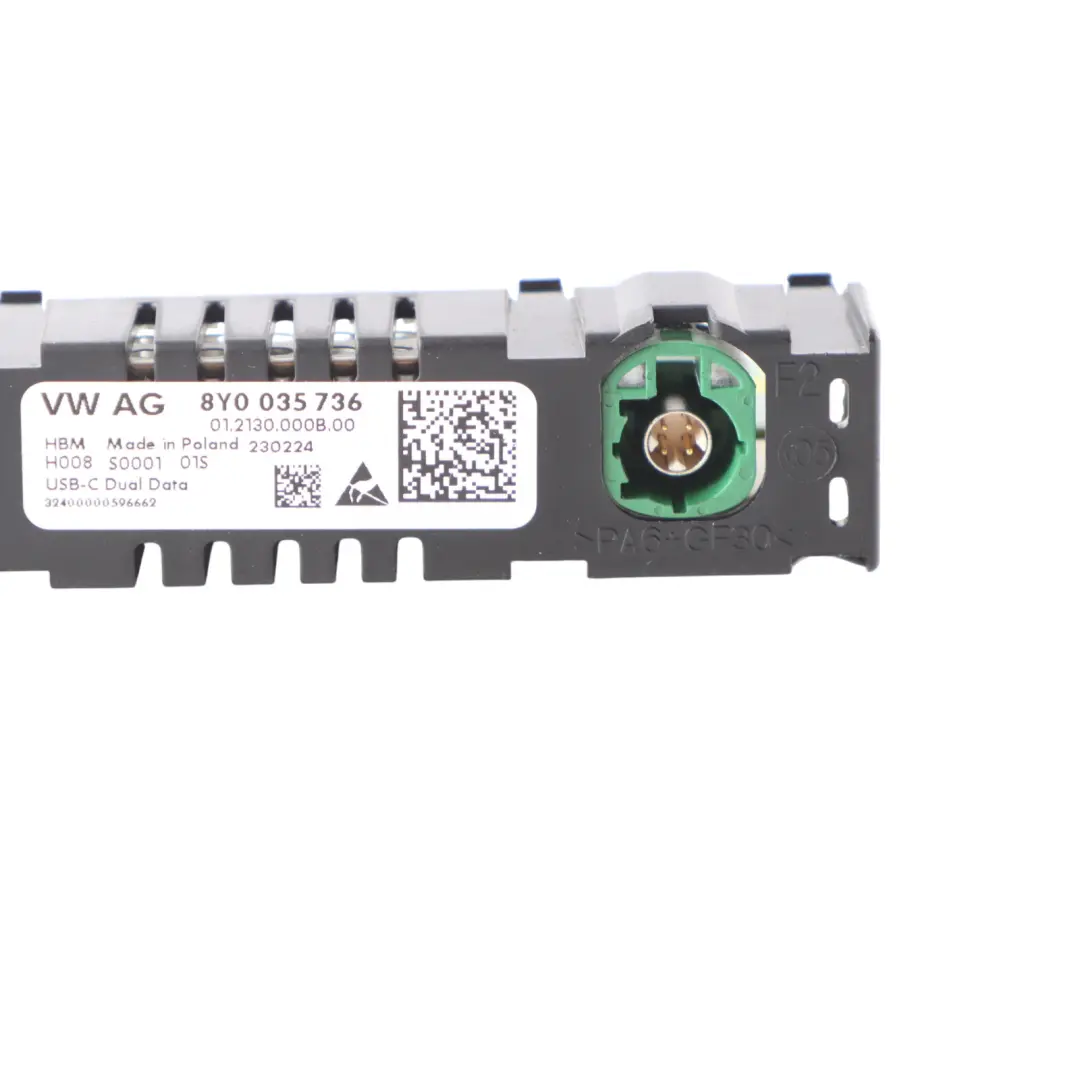 Audi Q2 GA USB Port Type-C Socket Plug Input Connection - SKU 8Y0035736-1 - Part number 8Y0035736