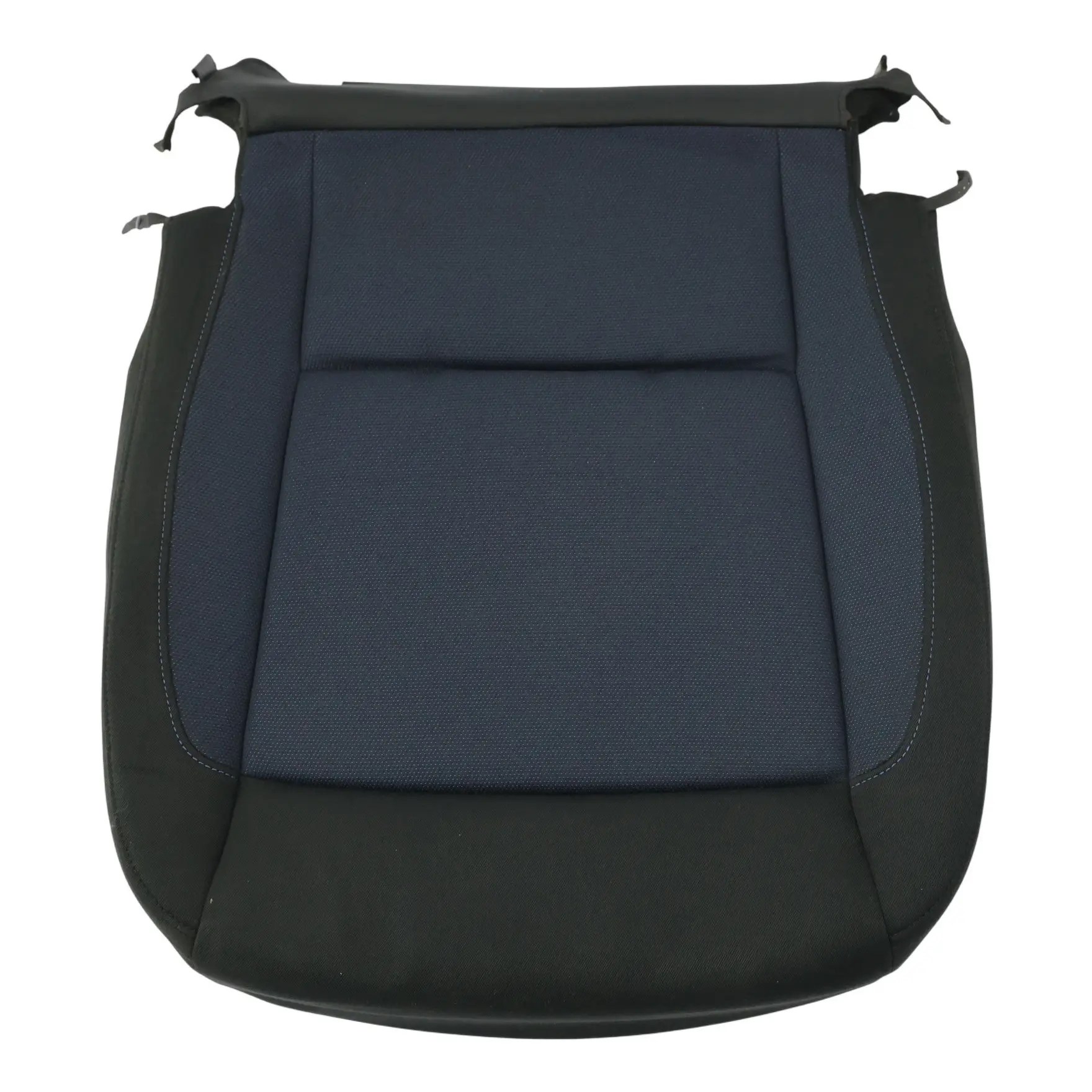 BMW E81 E82 E88 Front Left Right Seat N/O/S Cover Fabric Network Monacoblau
