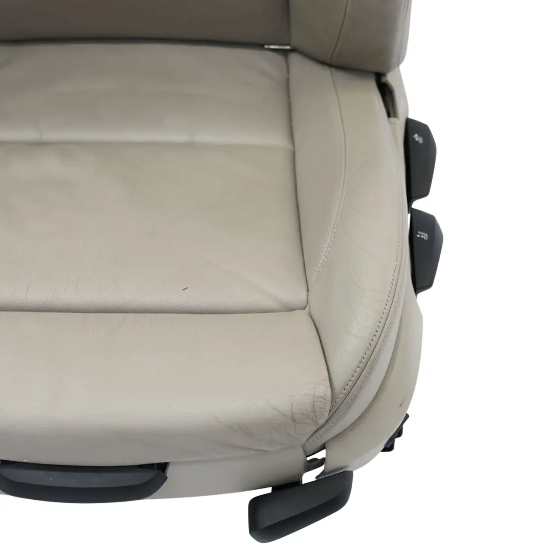 BMW E87 LCI Sport Sitz Leder Aus Stattung Vorn Links Boston Beige - SKU 9127341 - Teilenummer 9127341