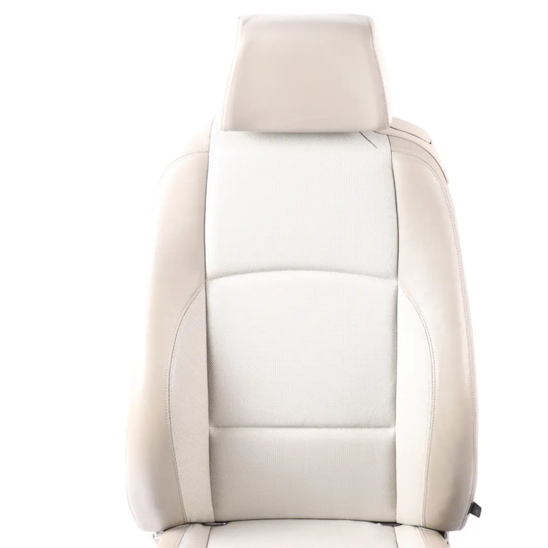 Front Seat Side Left N/S Lemon Beige Fabric Leather to BMW E88 Convertible M Sport with Part number 9145585 BMW E88 Convertible M Sport Front Seat Side Left N/S Lemon Beige Fabric Leather - SKU 9145585-1 - Part number 9145585