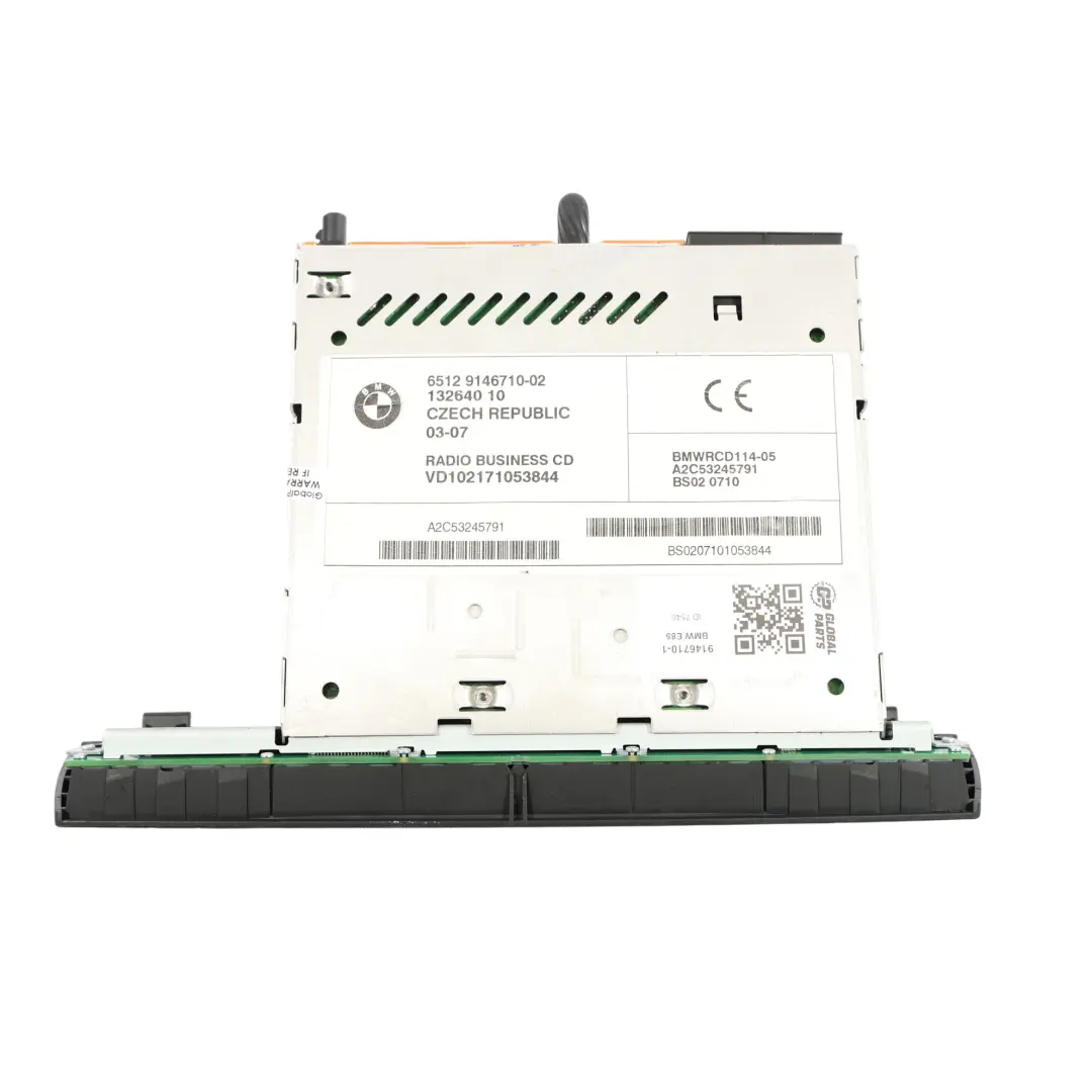 Autoradio BMW X3 E83 Z4 E85 E86 Radio Business CD Player Control Unit to with Part number 9146710 Autoradio BMW X3 E83 Z4 E85 E86 Radio Business CD Player Control Unit - SKU 9146710-1 - Part number 9146710