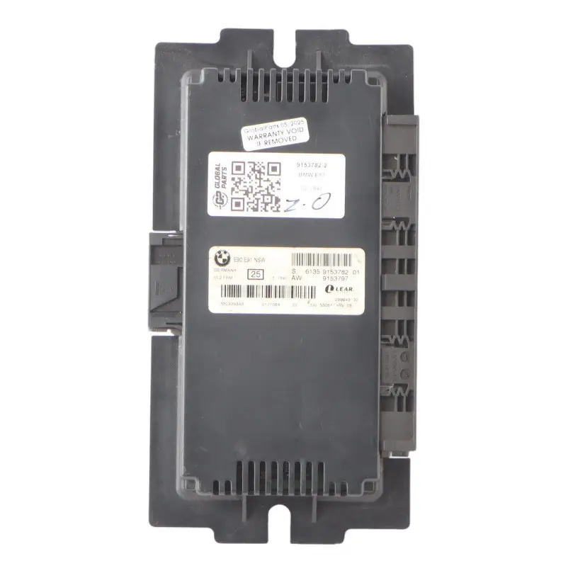Footwell Light Control Module ECU NSW PL2 FRM II Lear to BMW E87 with Part number 9153782 BMW E87 Footwell Light Control Module ECU NSW PL2 FRM II Lear - SKU 9153782-2 - Part number 9153782