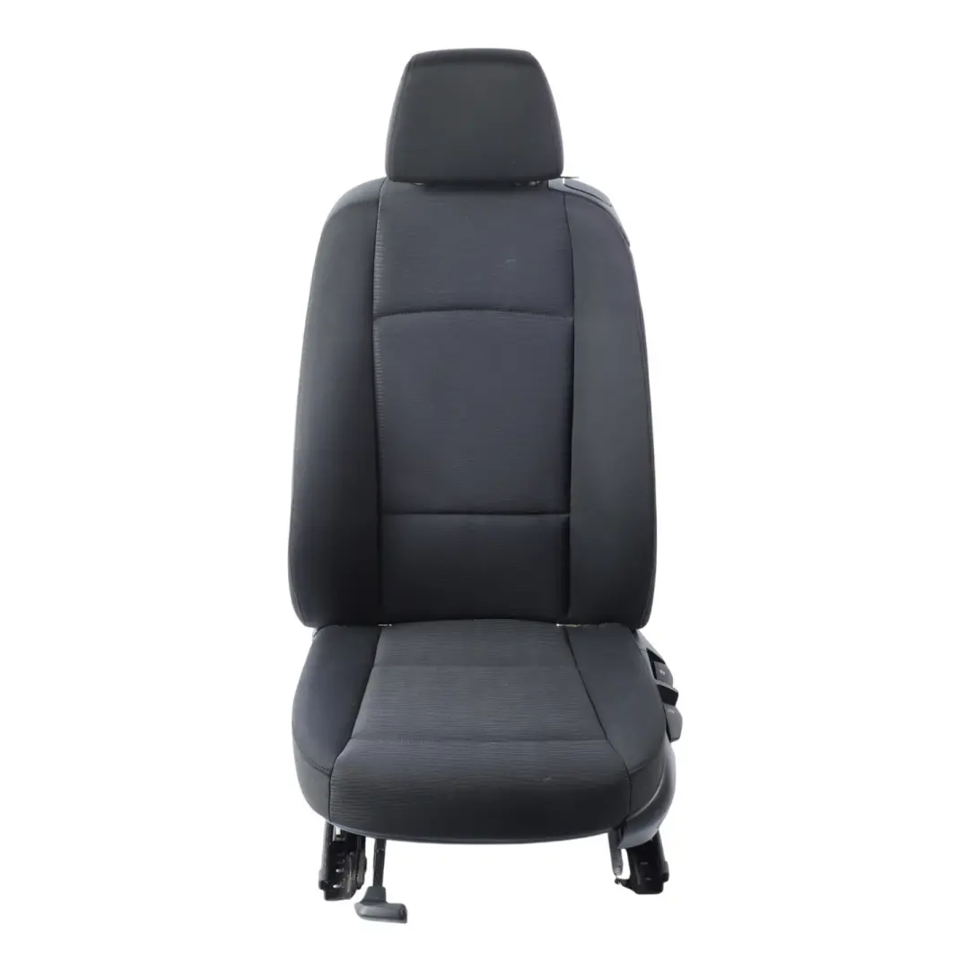 BMW E81 E82 Vorne Links Sitzbezug Stoff Stoff Elektra Anthrazit Interieur - SKU 9164825-3 - Teilenummer 9164825