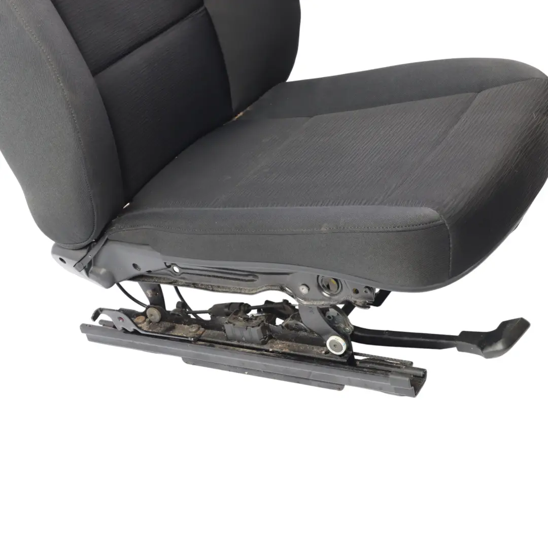 BMW E81 E82 Vorne Links Sitzbezug Stoff Stoff Elektra Anthrazit Interieur - SKU 9164825-3 - Teilenummer 9164825
