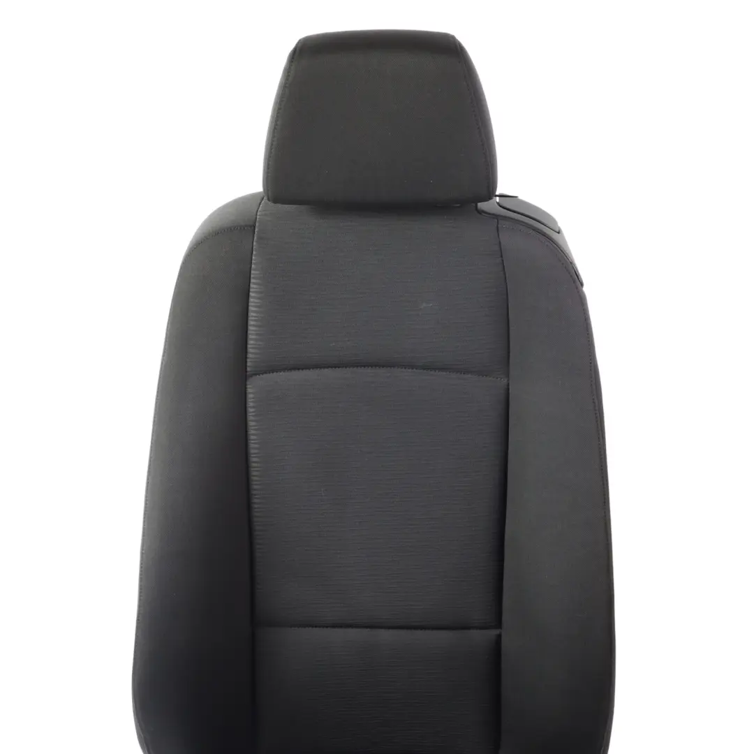 BMW E81 E82 Vorne Links Sitzbezug Stoff Stoff Elektra Anthrazit Interieur - SKU 9164825-3 - Teilenummer 9164825