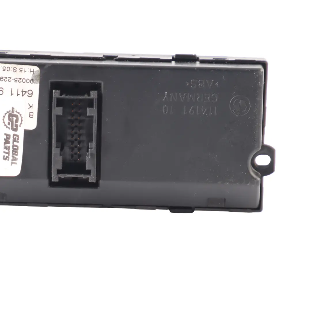 Basis Automatic Air Conditioning Control Unit to BMW E60 E61 LCI with Part number 9177712 BMW E60 E61 LCI Basis Automatic Air Conditioning Control Unit - SKU 9177712-1 - Part number 9177712