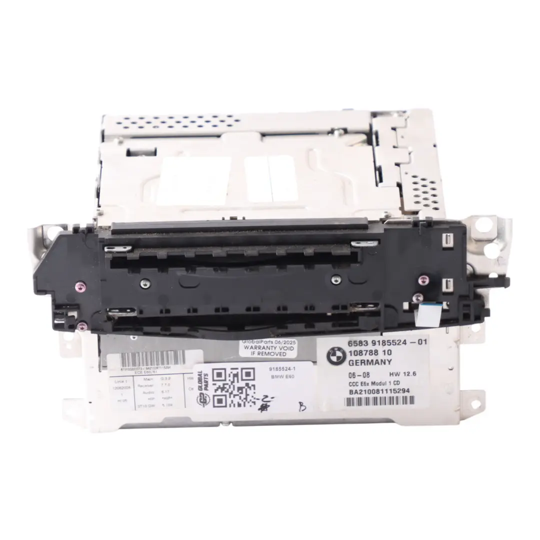 Radio Professional Navigation System Controller Head Unit to BMW E60 E61 with Part number 9185524 BMW E60 E61 Radio Professional Navigation System Controller Head Unit - SKU 9185524-1 - Part number 9185524