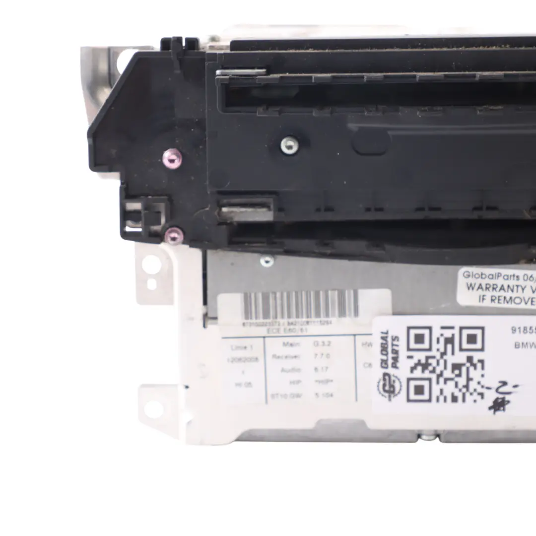 BMW E60 E61 Radio Professional Navigation System Controller Head Unit - SKU 9185524-1 - Part number 9185524