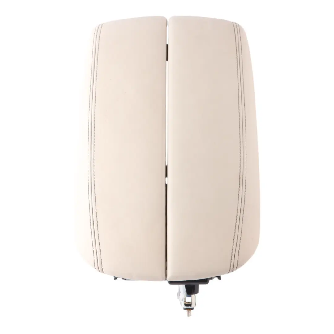 Armrest Centre Console Cover Front Leather Ivory White to BMW X6 F16 with Part number 9323629 BMW X6 F16 Armrest Centre Console Cover Front Leather Ivory White - SKU 9323629 - Part number 9323629