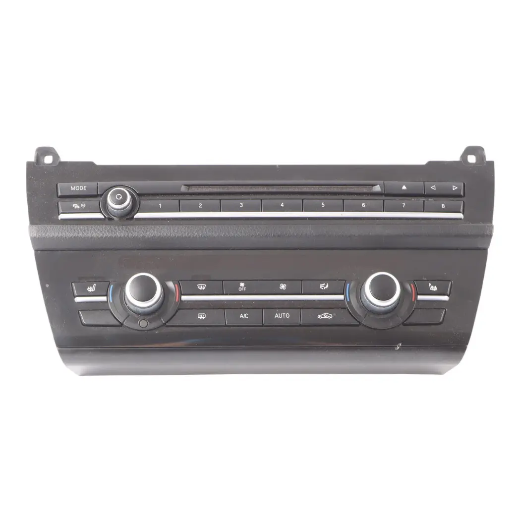 Conditioning Panel BMW F10 F11 Radio A/C Switch Control Unit to Air with Part number 9352757 Air Conditioning Panel BMW F10 F11 Radio A/C Switch Control Unit - SKU 9352757-1 - Part number 9352757
